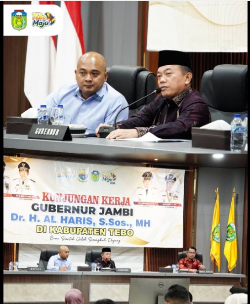 Kunjungan Kerja Gubernur Jambi